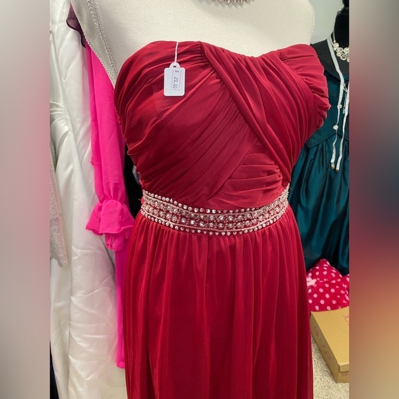 BCX Glitter Wedding Party Dress - Prom dress - Picture 3 of 5